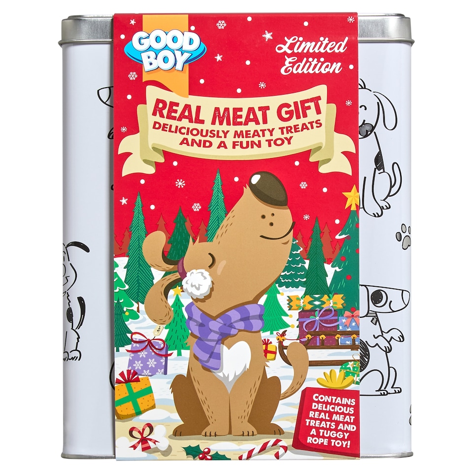 image 1 of Good Boy Real Meat Gift Dog Treats