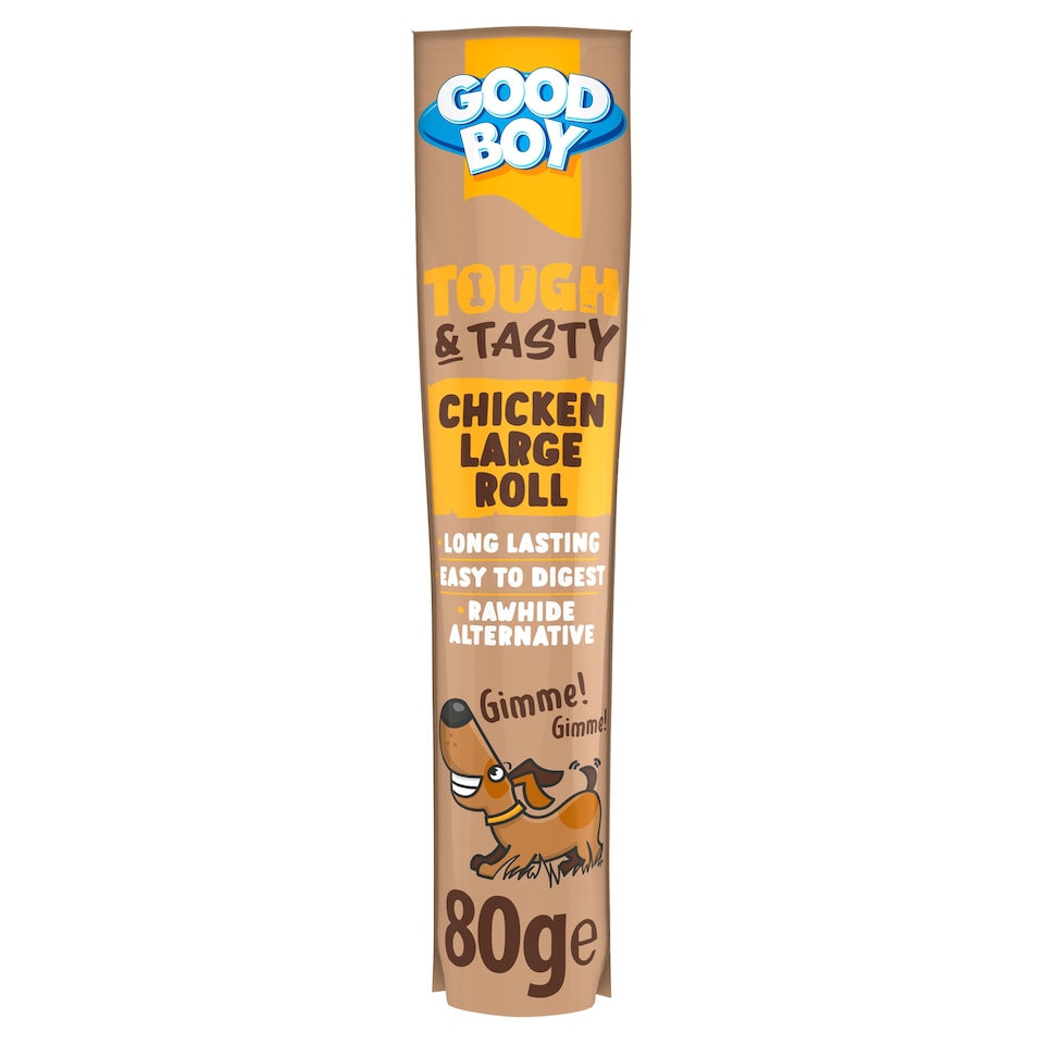 image 1 of Good Boy Tough & Tasty Chicken Large Roll 80G