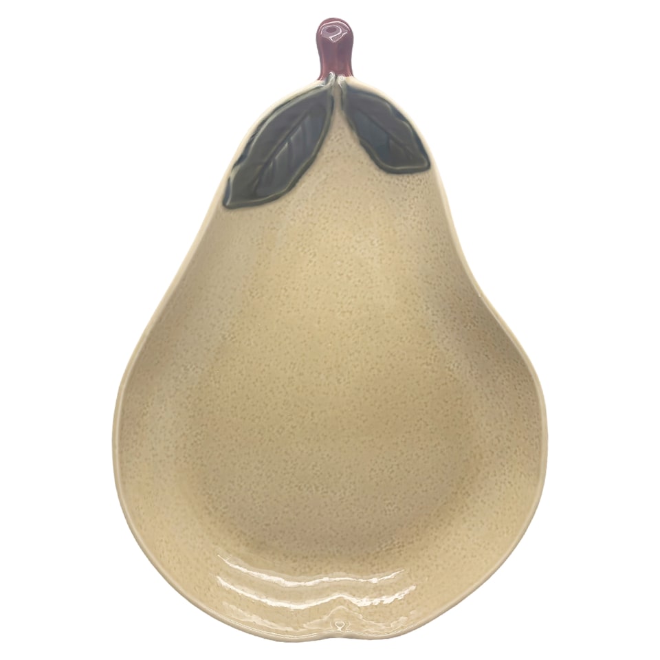 F&F Home Pear Shaped Plate