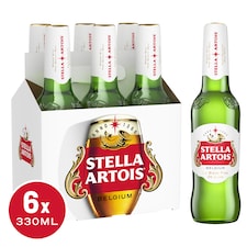Stella Artois Lager 6X330ml