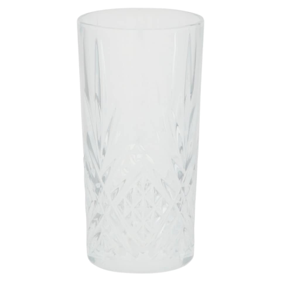 F&F Home Nouveau Cut Glass Hiball 2 Pack