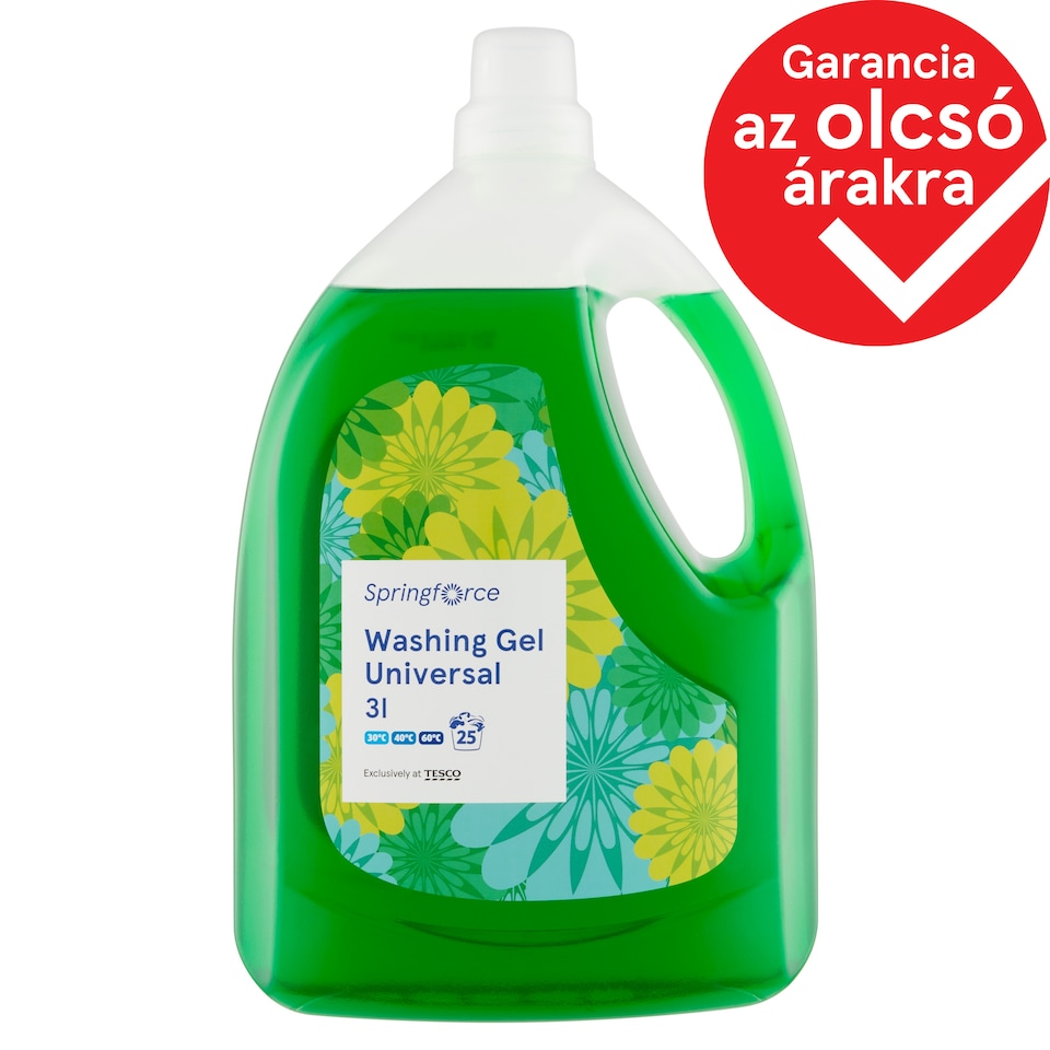 Springforce Washing Gel Universal 25 Washes 3 l
