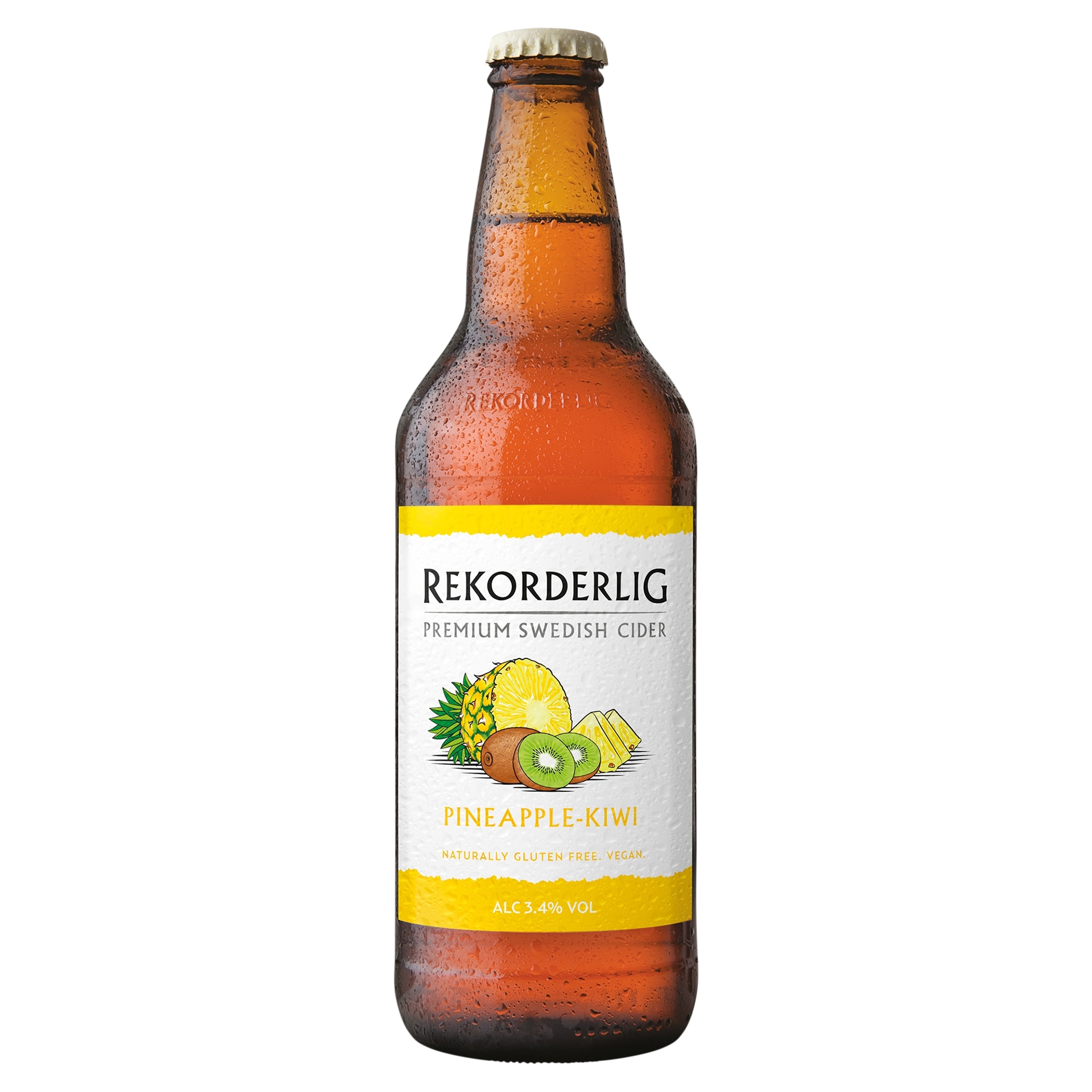 Rekorderlig Pineapple-Kiwi Premium Swedish Fruit Cider 500ml