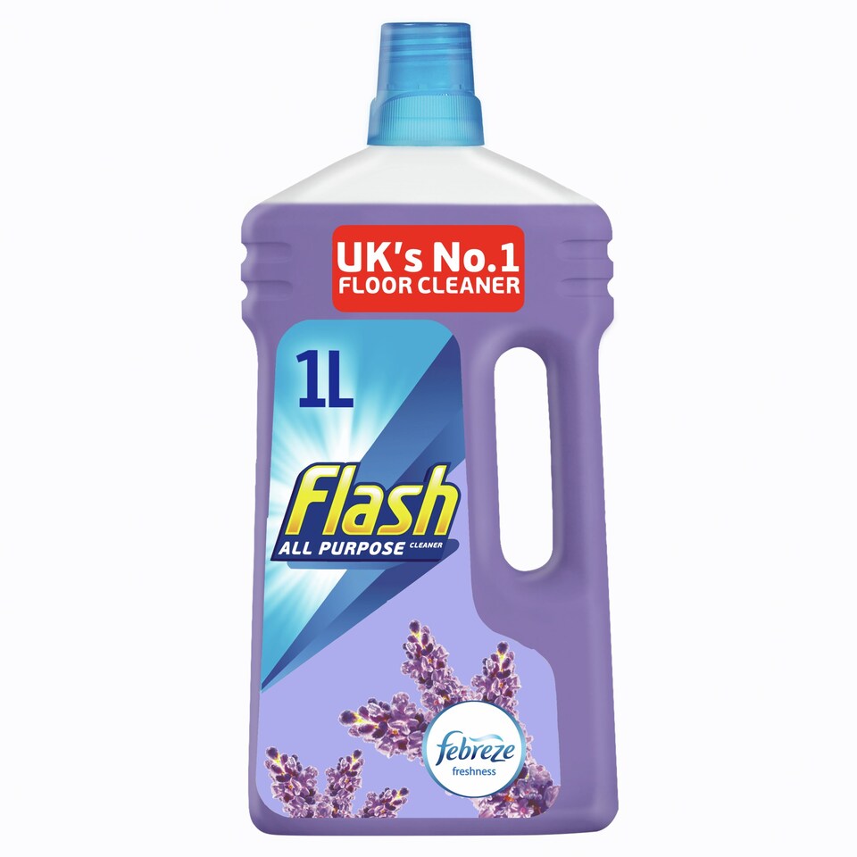 image 1 of Flash All Purpose Liquid Relax Lavender 1L