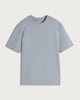 image 4 of F&F Pure Cotton Short Sleeved Relaxed Fit T-Shirt in Blue