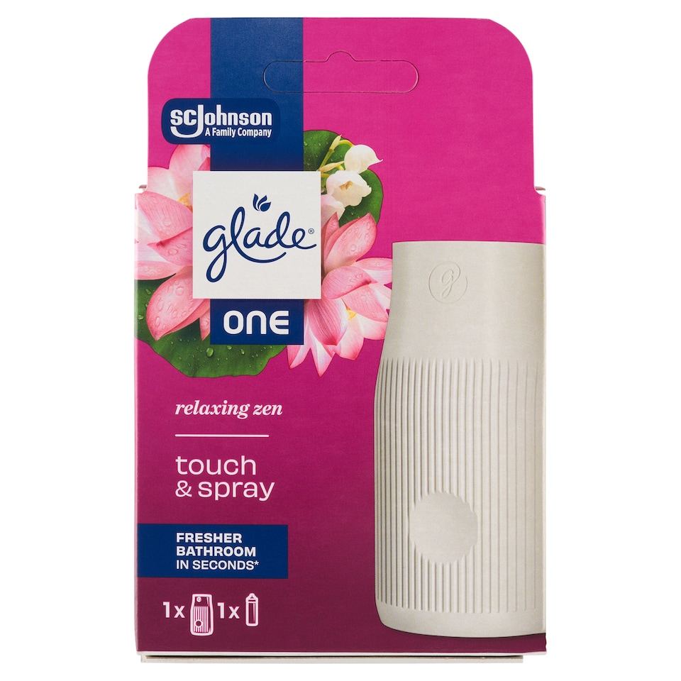 image 1 of Glade One Relaxing Zen Bathroom Spray 10ml