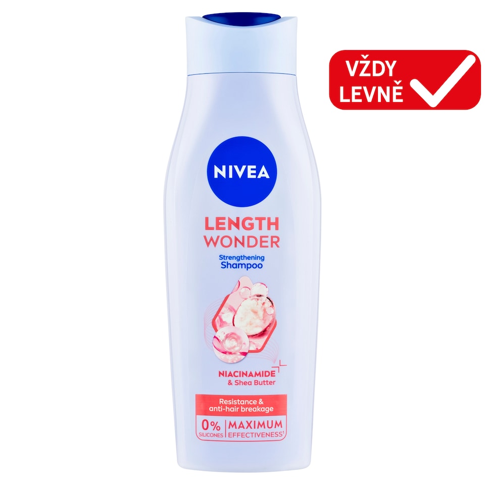 Obrázek 1 pro produkt Nivea Length Wonder Šampon 400ml