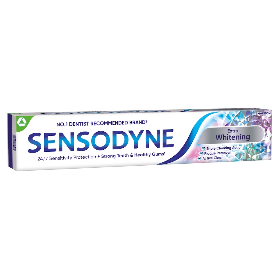 Obrázek 1 pro produkt Sensodyne Extra Whitening zubní pasta s fluoridem 75ml