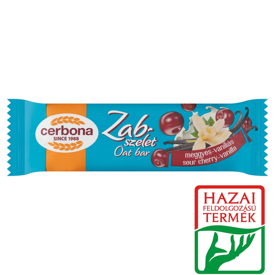 Cerbona Oat Bar with Sour Cherry-Vanilla 40 g
