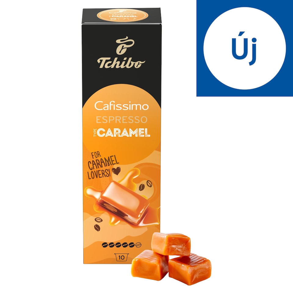 Tchibo Cafissimo Espresso Caramel Coffee Capsules 10 pcs 75 g