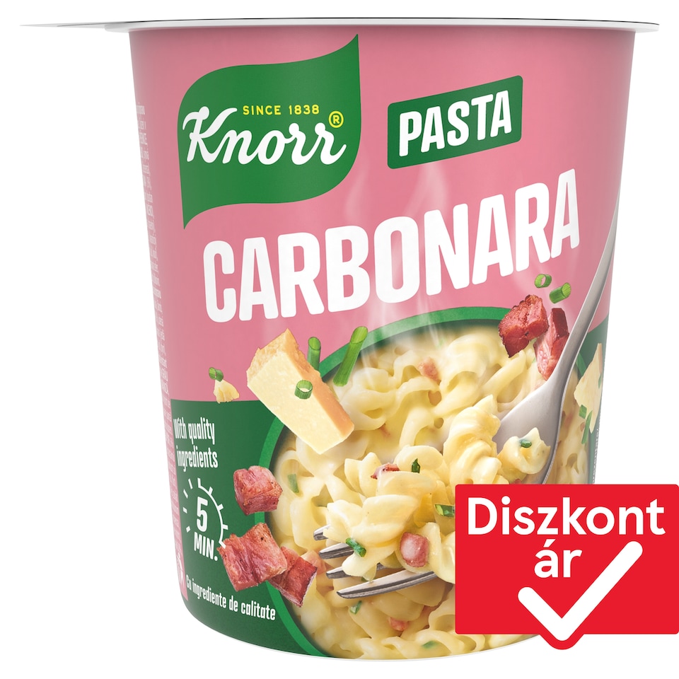 Knorr tészta carbonara szósszal 55 g
