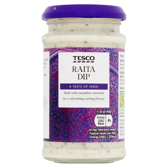 Tesco Raita Dip 200G Tesco Groceries