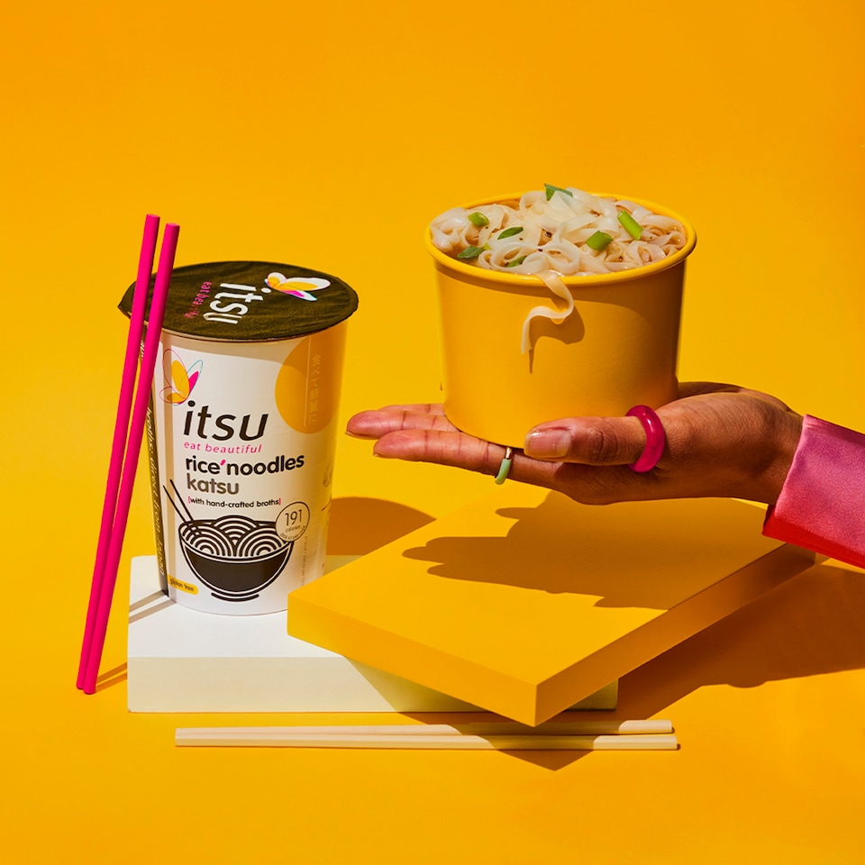 image 1 of Itsu Katsu Rice Noodles 63g
