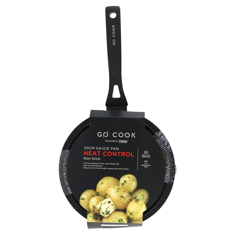 image 1 of Go Cook Heat Control Saucepan 20cm
