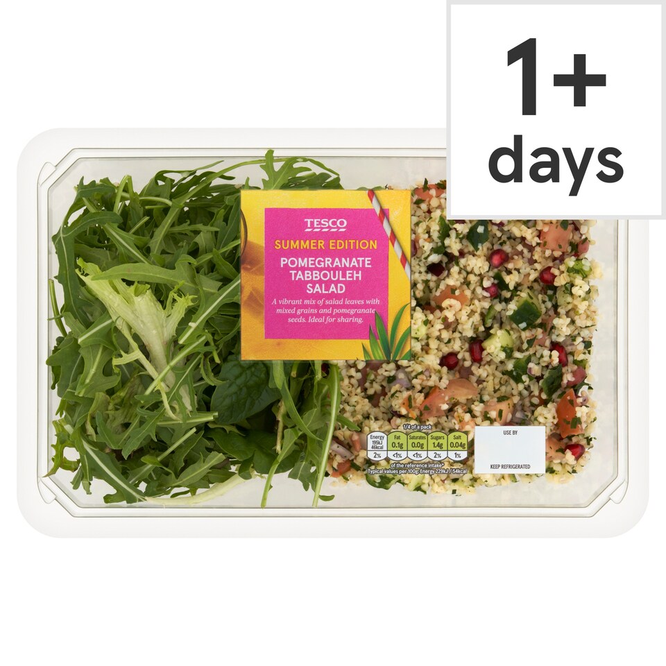 Tesco Pomegranate Tabbouleh Salad 340g