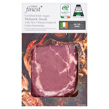 Tesco Finest Certified Irish Angus Mohawk Steak with New Orleans inspired Cajun Seasoning 570g