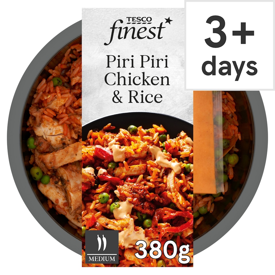 Tesco Finest Piri-Piri Chicken & Rice 380g