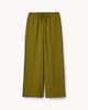 image 5 of F&F Textured Wide Leg Trousers in Khaki