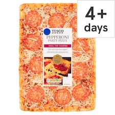 Tesco Pepperoni Party Pizza 284g
