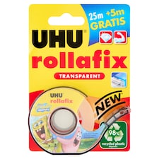 UHU Rollafix Transparent Strong Tape 30 m x 19 mm