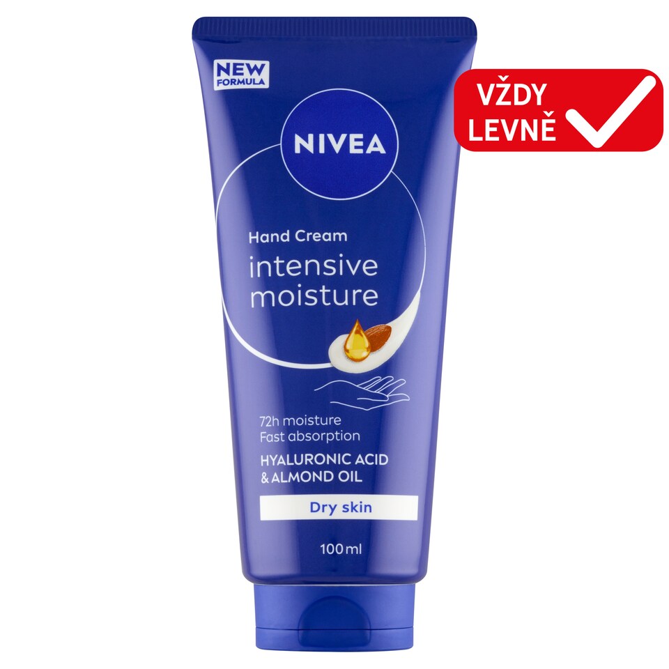 image 1 of Nivea Intensive Moisture Hand Cream 100ml