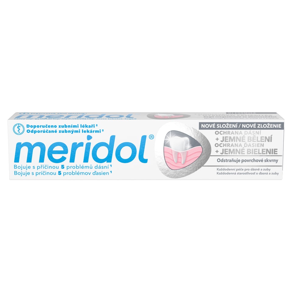 image 1 of meridol Gum Protection & Gentle White Toothpaste 75 ml