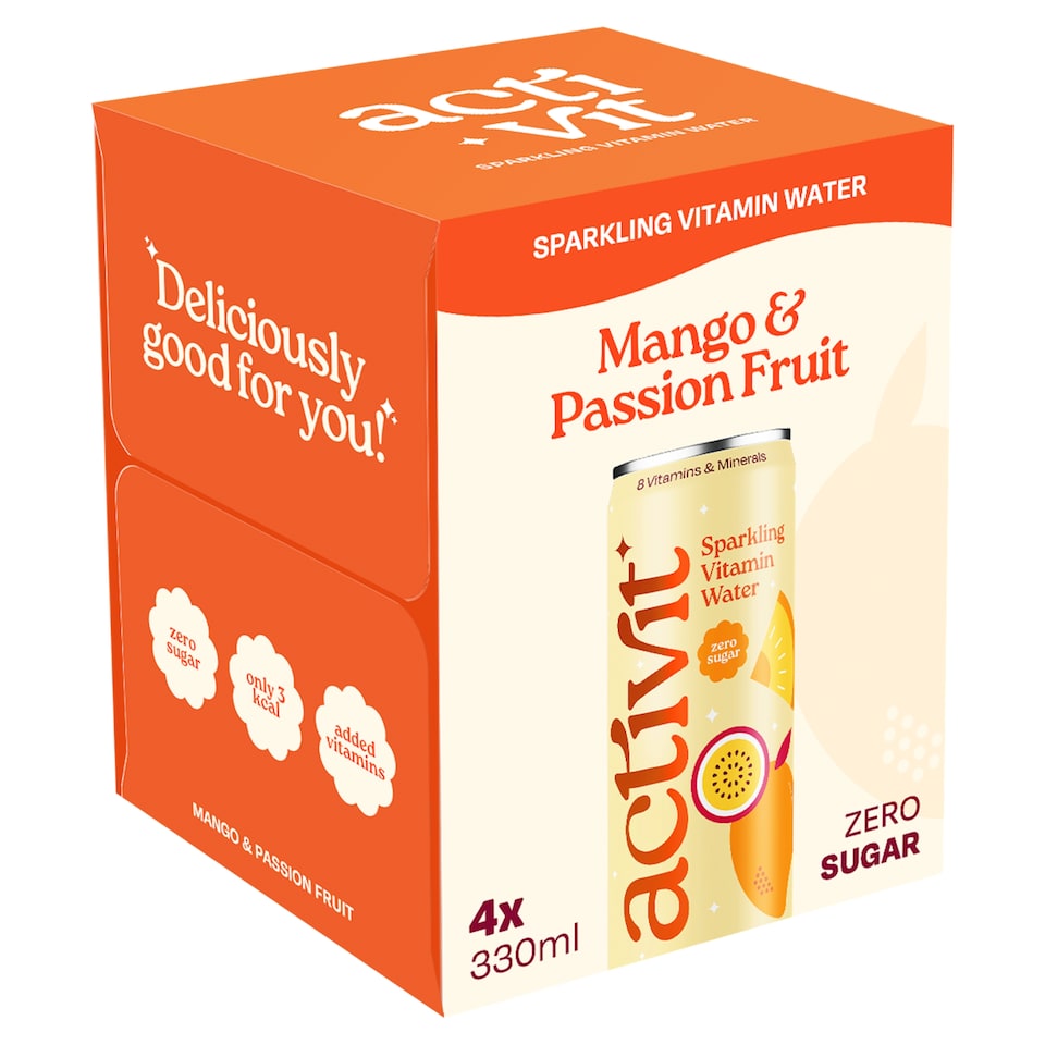 image 1 of Activit Tropical Drink 330Ml X4