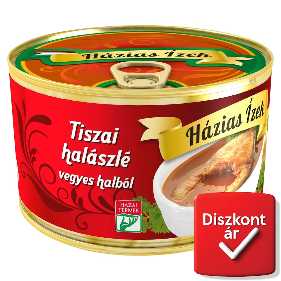 Házias Ízek tiszai halászlé vegyes halból 400 g