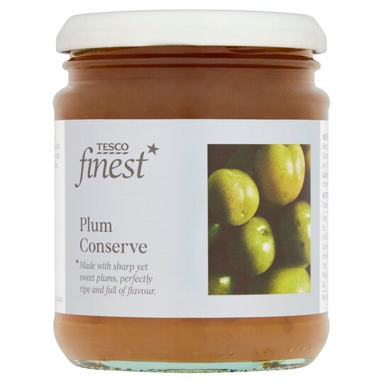 Tesco Finest Plum Conserve 340G Tesco Groceries