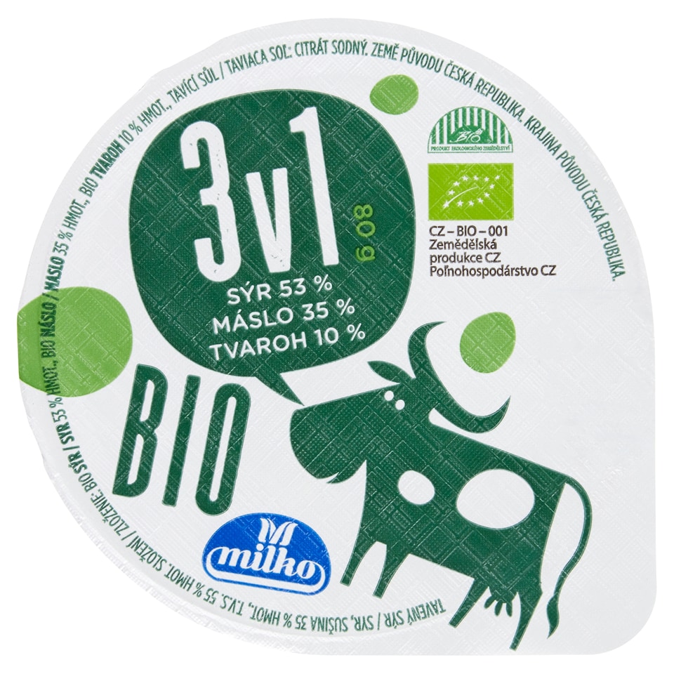 image 1 of Milko Processed Cheese 3in1 80g