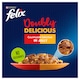 image 2 of Felix Doubly Delicious Meat Selection in Jelly Wet Cat Food 12x85g