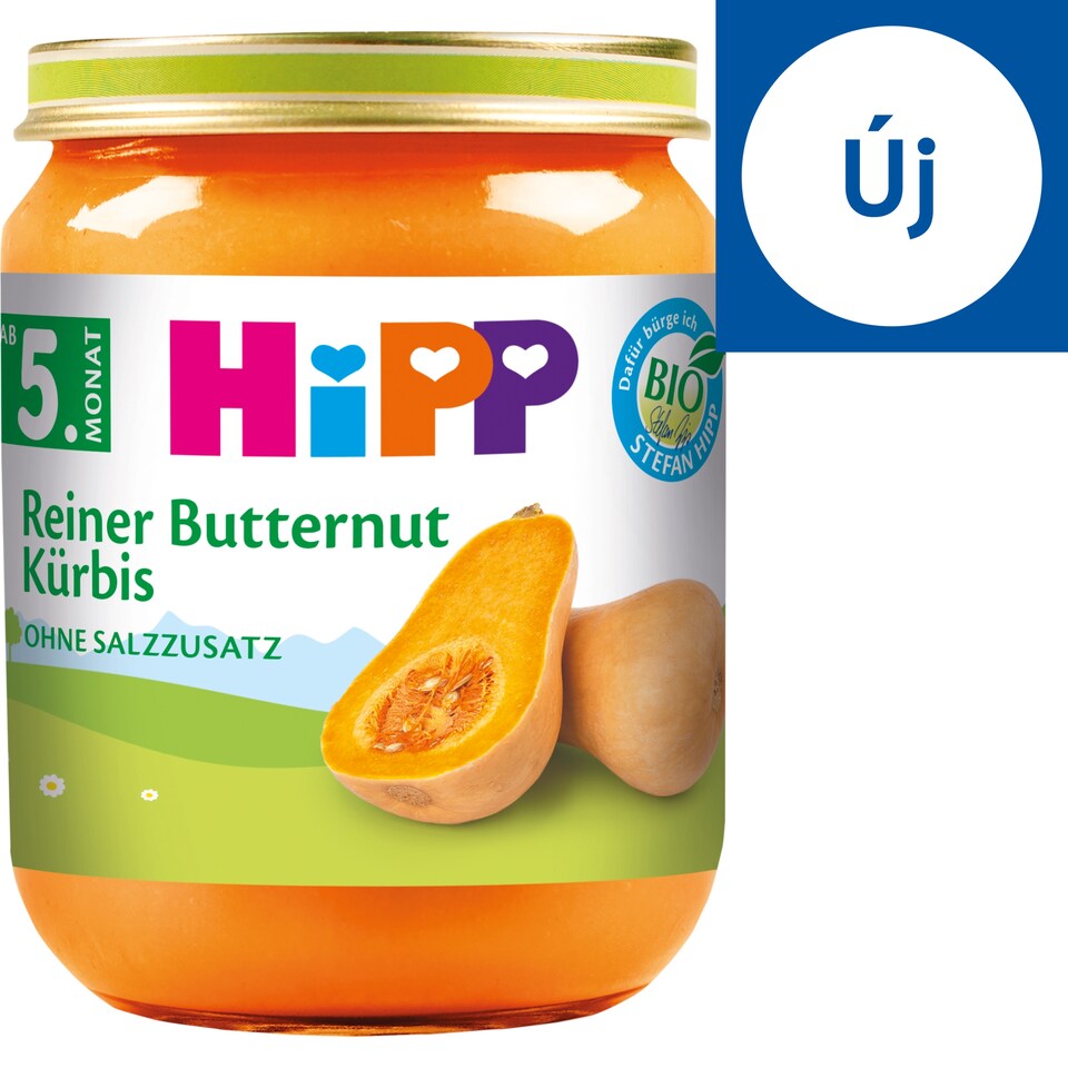 HiPP bio sütőtok főzelék a babának 4 hónapos kortól 125 g 
