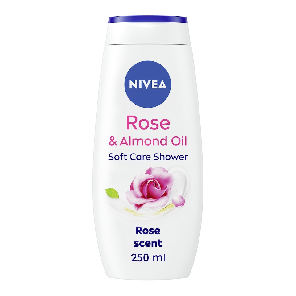 Nivea Care Shower Rose And Almond Oil 250Ml