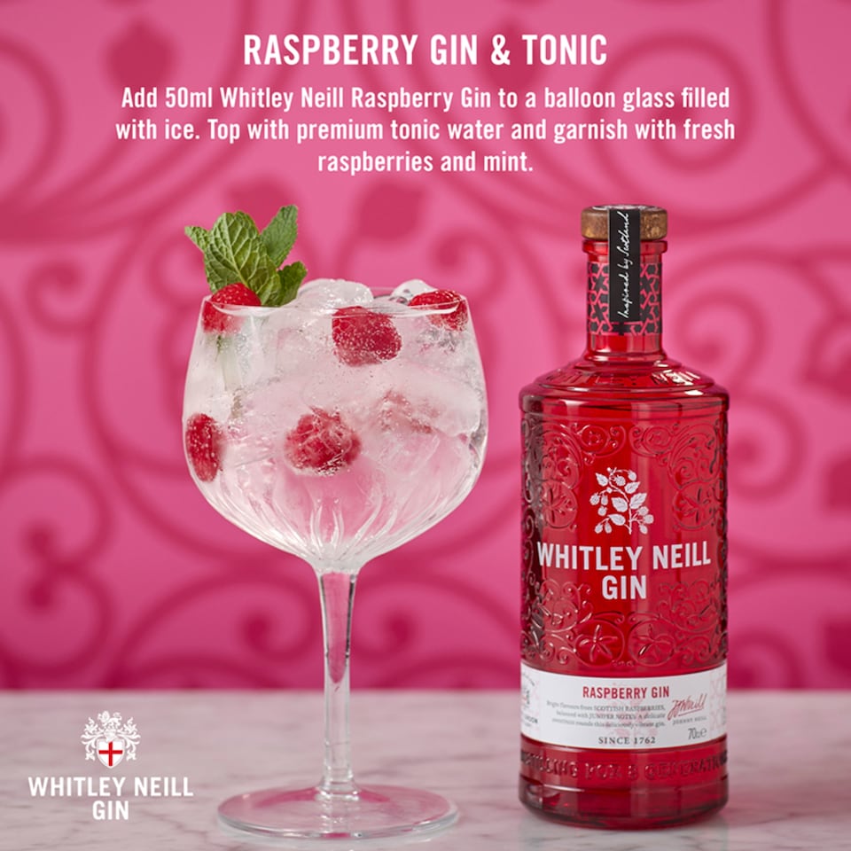 image 1 of Whitley Neill Gin - Raspberry 70cl