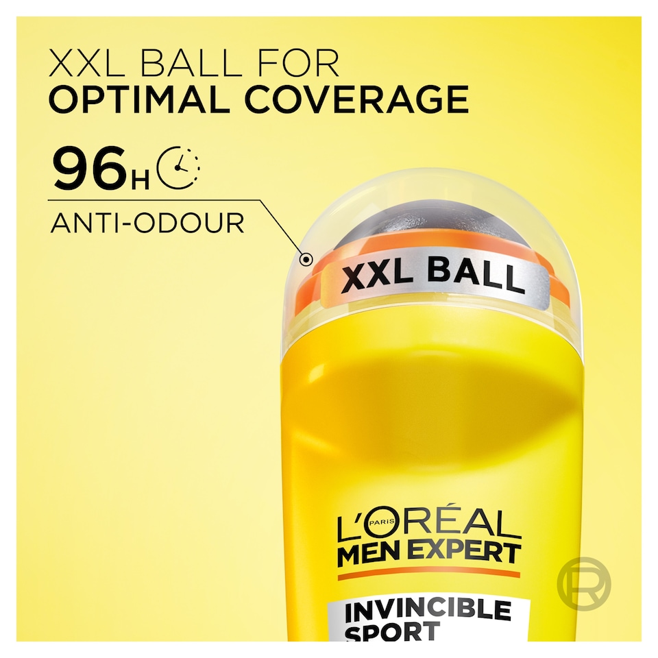 image 1 of L'Oreal Men Expert Invincible Sport Roll-On Deodorant 50ml