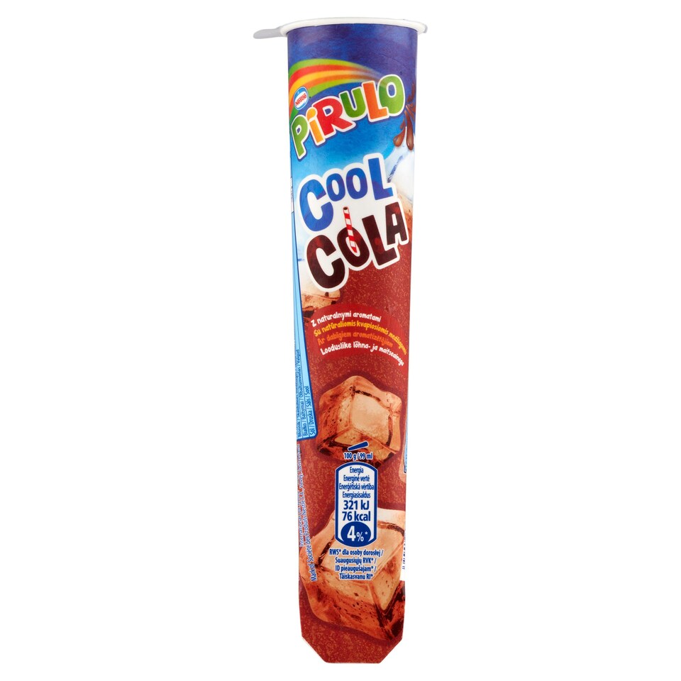 Pirulo Cool Cola Cola Flavoured Water Ice Cream 99 ml