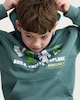 image 3 of Minecraft Cotton Rich Build Create Explore Hoodie in Green