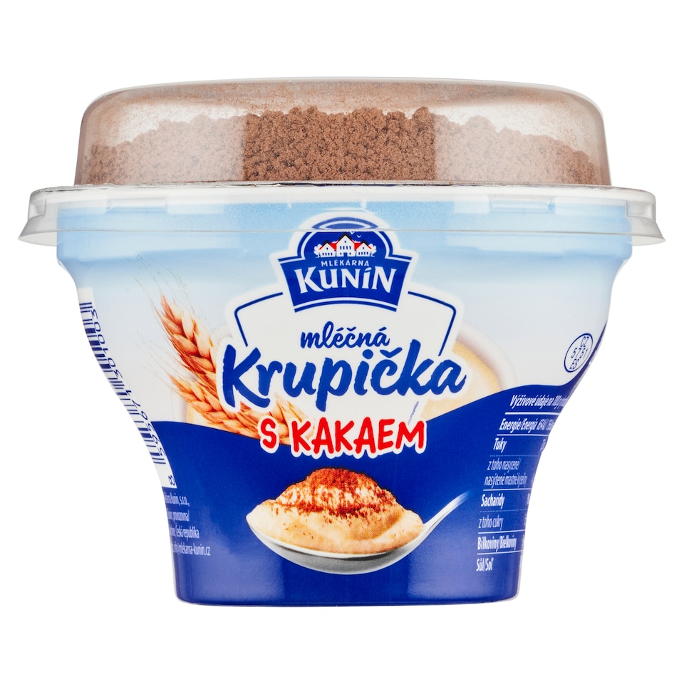 image 1 of Mlékárna Kunín Milk Semolina and Cocoa Ingredient 150 g