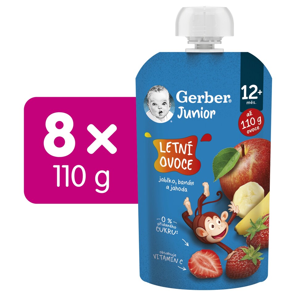 Obrázek 1 pro produkt GERBER Junior kapsička Letní ovoce 110g