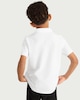 image 3 of F&F School Boys 3-Pack Pure Cotton Regular Fit Polo Shirts in White