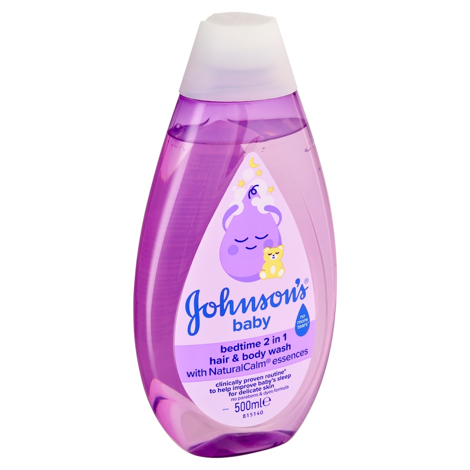 Obrázek 1 pro produkt Johnson's Baby Bedtime 2 in 1 Hair & Body Wash 500ml