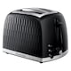 image 2 of Russell Hobbs Honeycomb 2 Slice Toaster Black