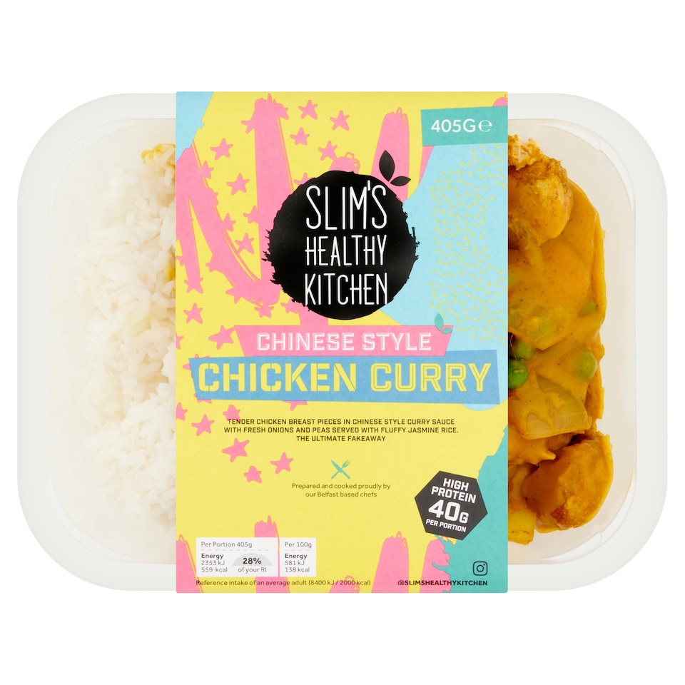 Slim's Healthy Kitchen Chinese Style Chicken Curry 405G