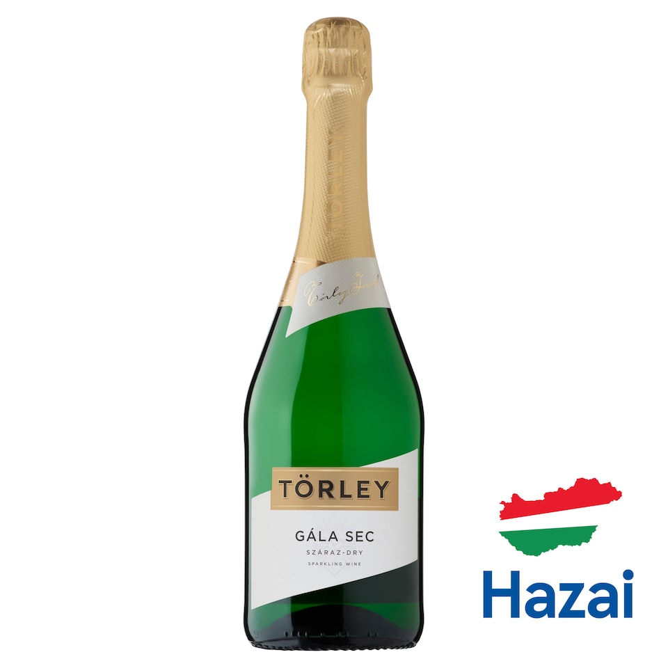 Törley Gála Sec száraz, fehér pezsgő 12% 0,75 l