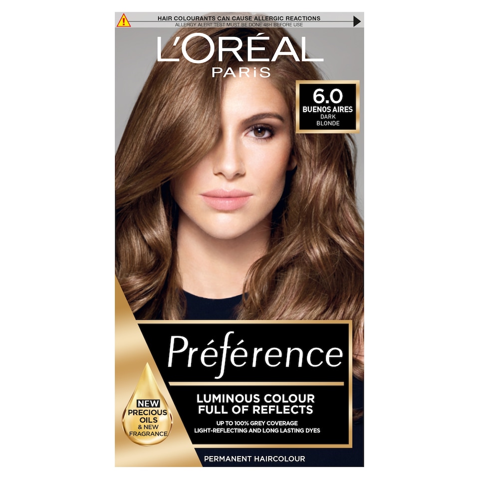 image 1 of L'Oreal Paris Preference Core 6.0 Buenos Aires Permanent Hair Dye