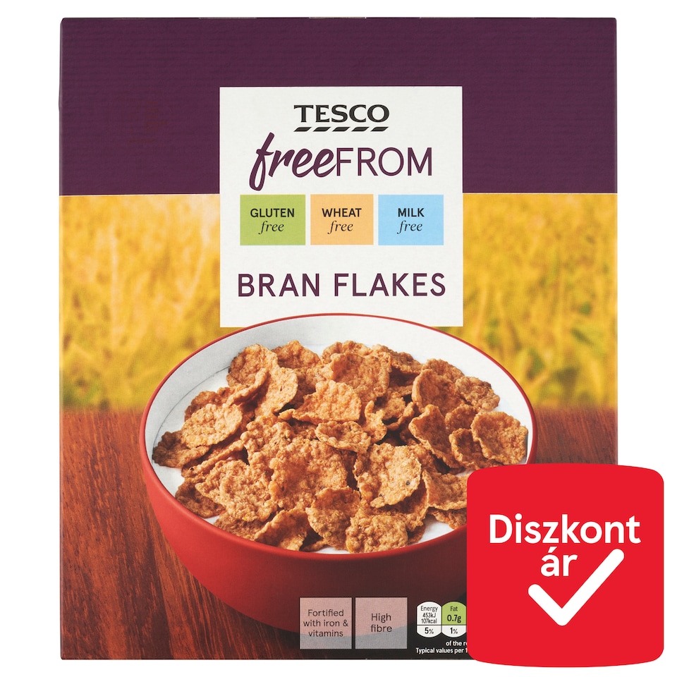 Tesco Free From Rice and Cornflakes with Added Vitamins and Iron 300 g