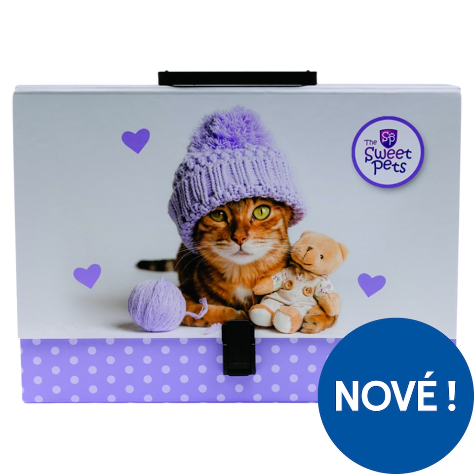 Obrázek 1 pro produkt The Sweet Pets Box na sešity s rukojetí A4