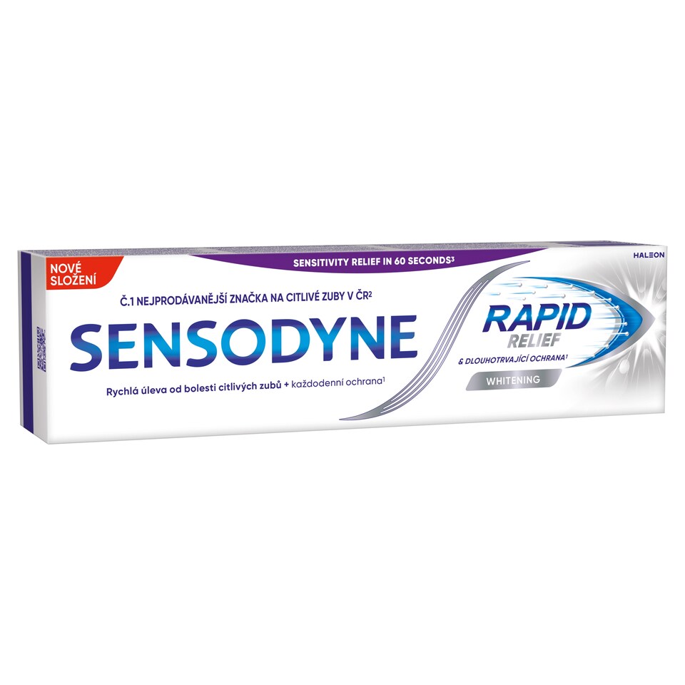 image 1 of Sensodyne Rapid Relief Whitening zubní pasta s fluoridem 75ml