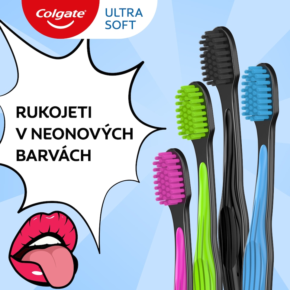 image 1 of Colgate Ultra Soft Toothbrush 2 pcs