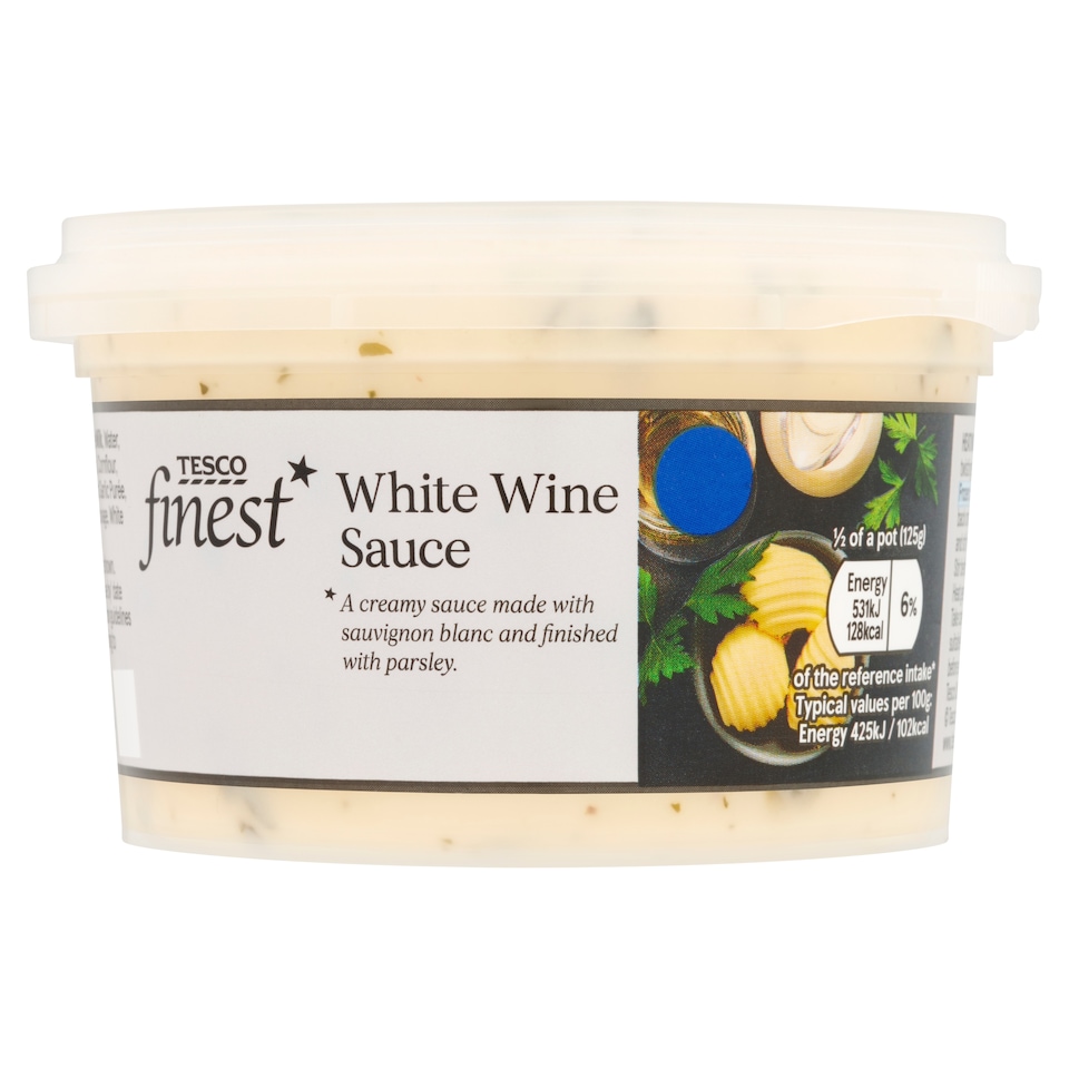 Tesco Finest White Wine Sauce 250g